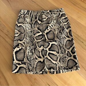 ZARA denim pencil skirt S